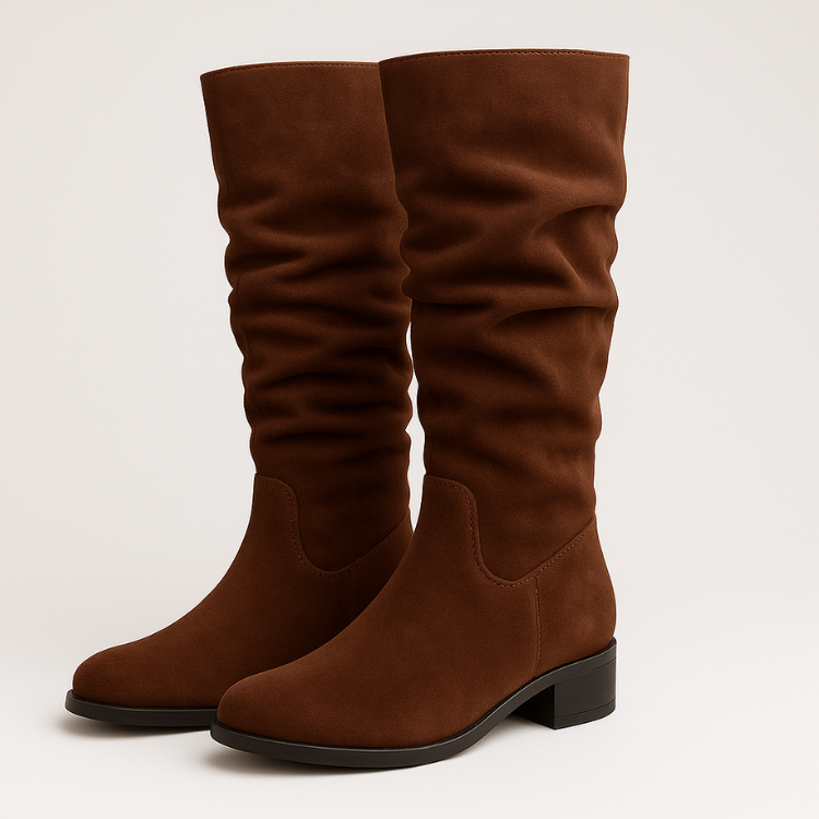 Knee-High Flanell Winterstiefel (Elise)