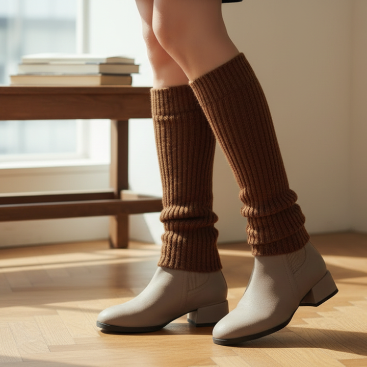 Klassische Chelsea-Stiefeletten mit Blockabsatz (Alina)