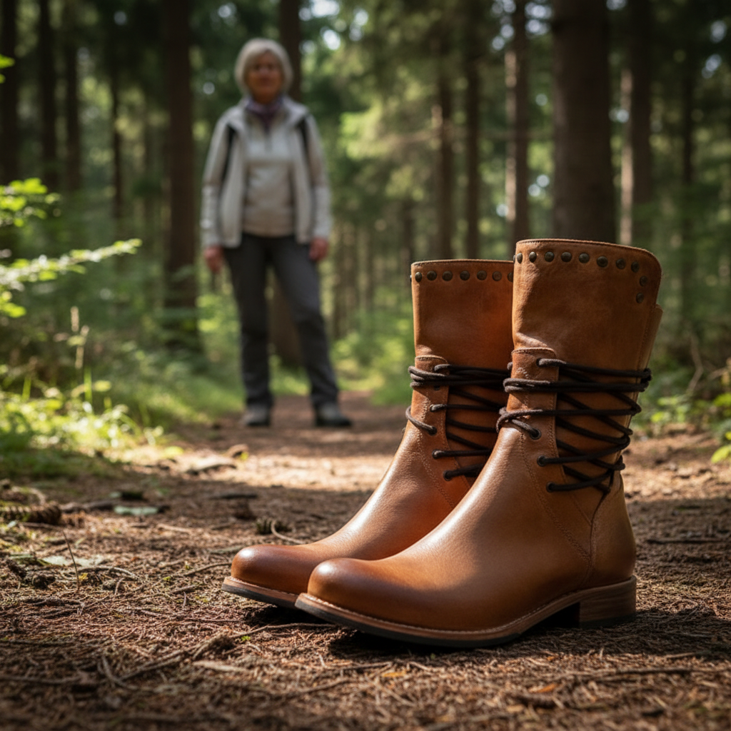 Robuste Vintage-Stiefel (Lela)