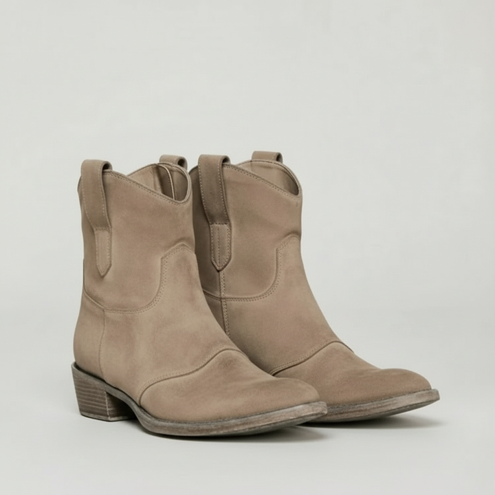 Charlotte – Orthopädische Wildleder-Stiefeletten